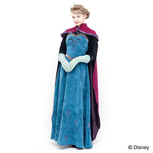 Pre order!Secret Honey Frozen Elsa coronation Mantle &glove | Hana