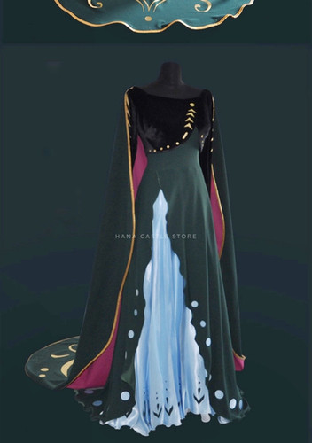 Dreamy collection Frozen2 Anna green wedding dress:: preorder::: | Hana Castle store Dreamy collection Frozen2 Anna green wedding dress:: preorder::: | Hana Castle store