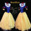 Thumbnail: Dreamy collection Snow White Pattern dress