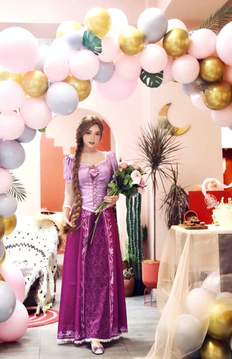 Dreamy Collection Tangled Rapunzel I See The Light Dress Hana