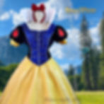 Thumbnail: Dreamy collection Snow White Pattern dress