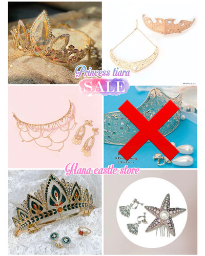 Secret honey princess tiara and accessories Bundle | Hana Castle store