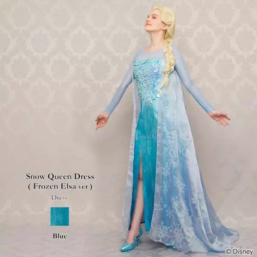 P. queen F307 Elsa oc（from 晴花鹿苑） Pre order! Secret Honey Frozen Elsa Snow Queen dress set (with