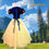 Thumbnail: Dreamy collection Snow White Pattern dress