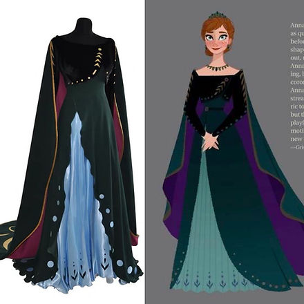 Dreamy collection Frozen2 Anna green wedding dress:: preorder:::