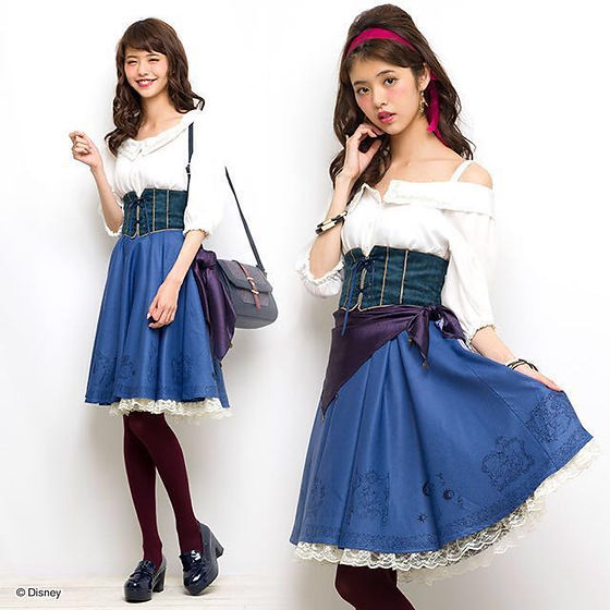 Secret honey Disney Esmeralda dress ( short ver.) | Hana Castle store