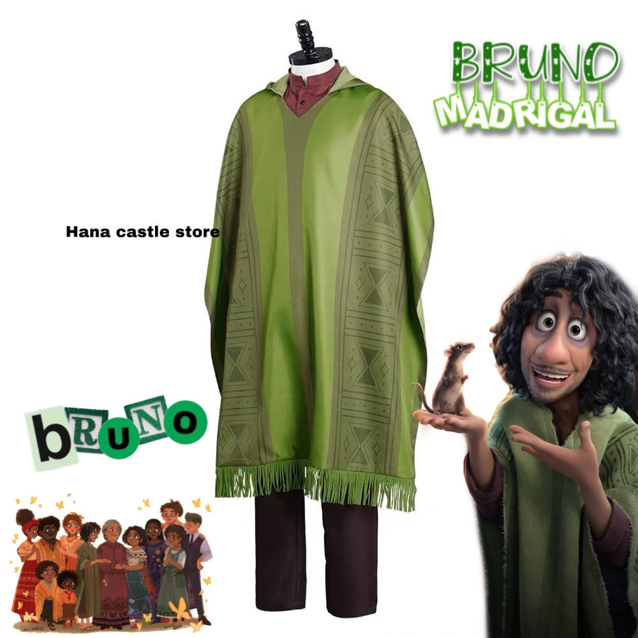 Disney Encanto Bruno costume