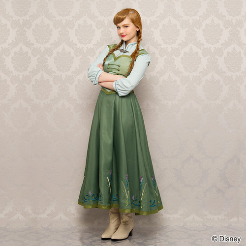 Secret Honey frozen Anna skater Halloween dress and bustier | Hana