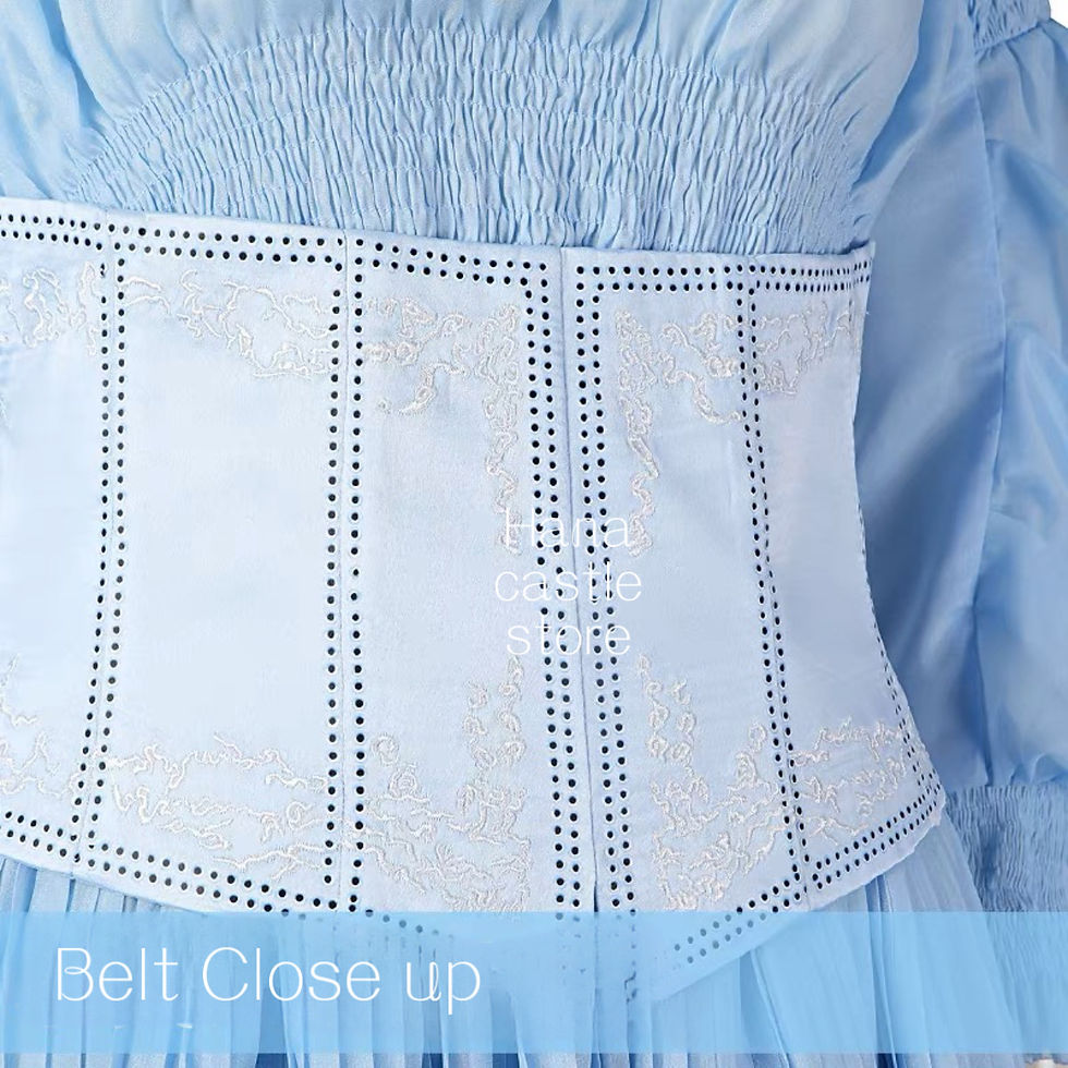 サムネイル： Dreamy collection little mermaid Ariel live action light blue dress