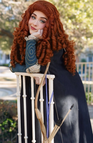Secret Honey Disney Brave Merida cape and dress full set | Hana