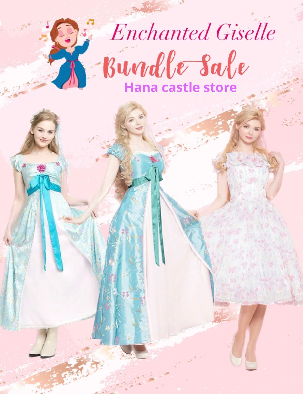 Secret Honey Disney Giselle Enchanted bundle set