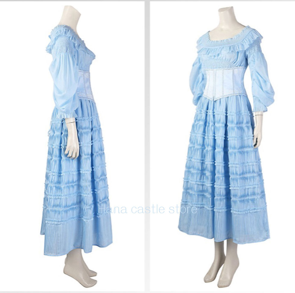 サムネイル： Dreamy collection little mermaid Ariel live action light blue dress