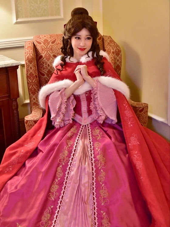 Secret Honey Beauty and the beast Belle Something there cape