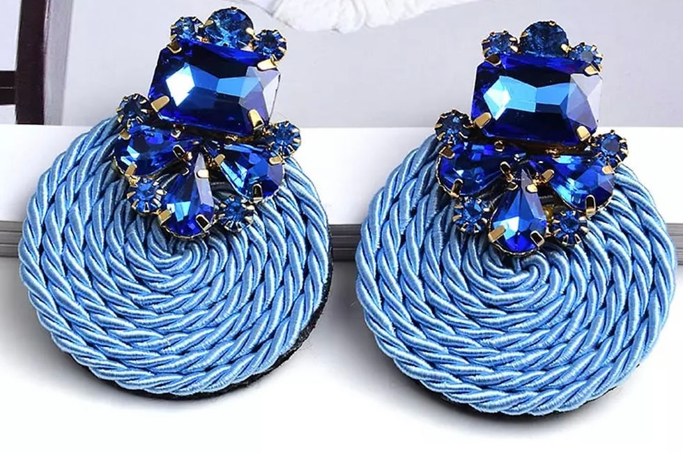 Thumbnail: Rope Earrings Style III