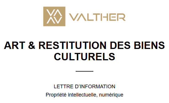 ART & RESTITUTION DES BIENS CULTURELS