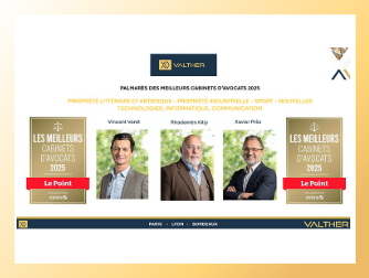 Valther, distingué au palmarès des meilleurs Cabinets d'avocats 2025, par Le Point.