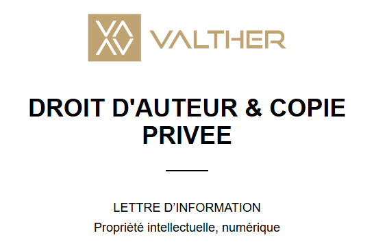 Droit d'auteur & copie privée