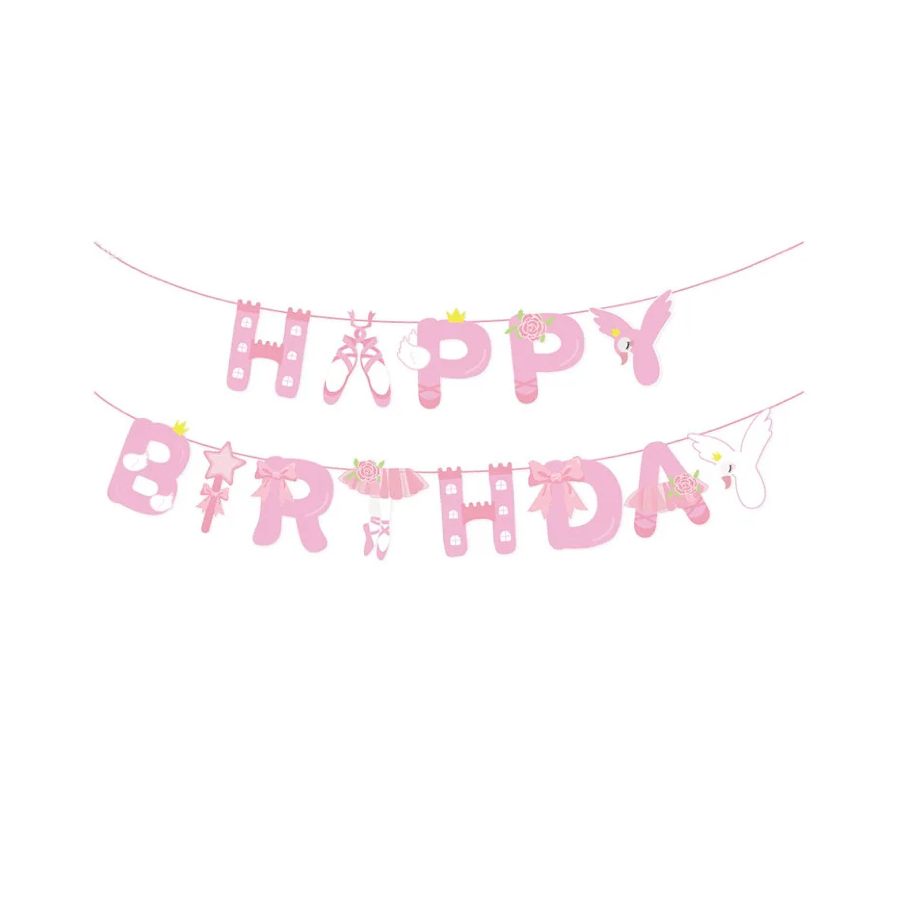 Ballet Banner - Ballet Birthday Party, Ballet Party Decor, Ballet Decoration, Ba