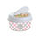 Thumbnail: Pink and Grey Stars 12 oz. Snack Container- Custom Snack Container, Kids Snack C