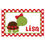 Thumbnail: Dotted Hearts Turtle Personalized Placemats for Kids, Personalized Gifts, Person