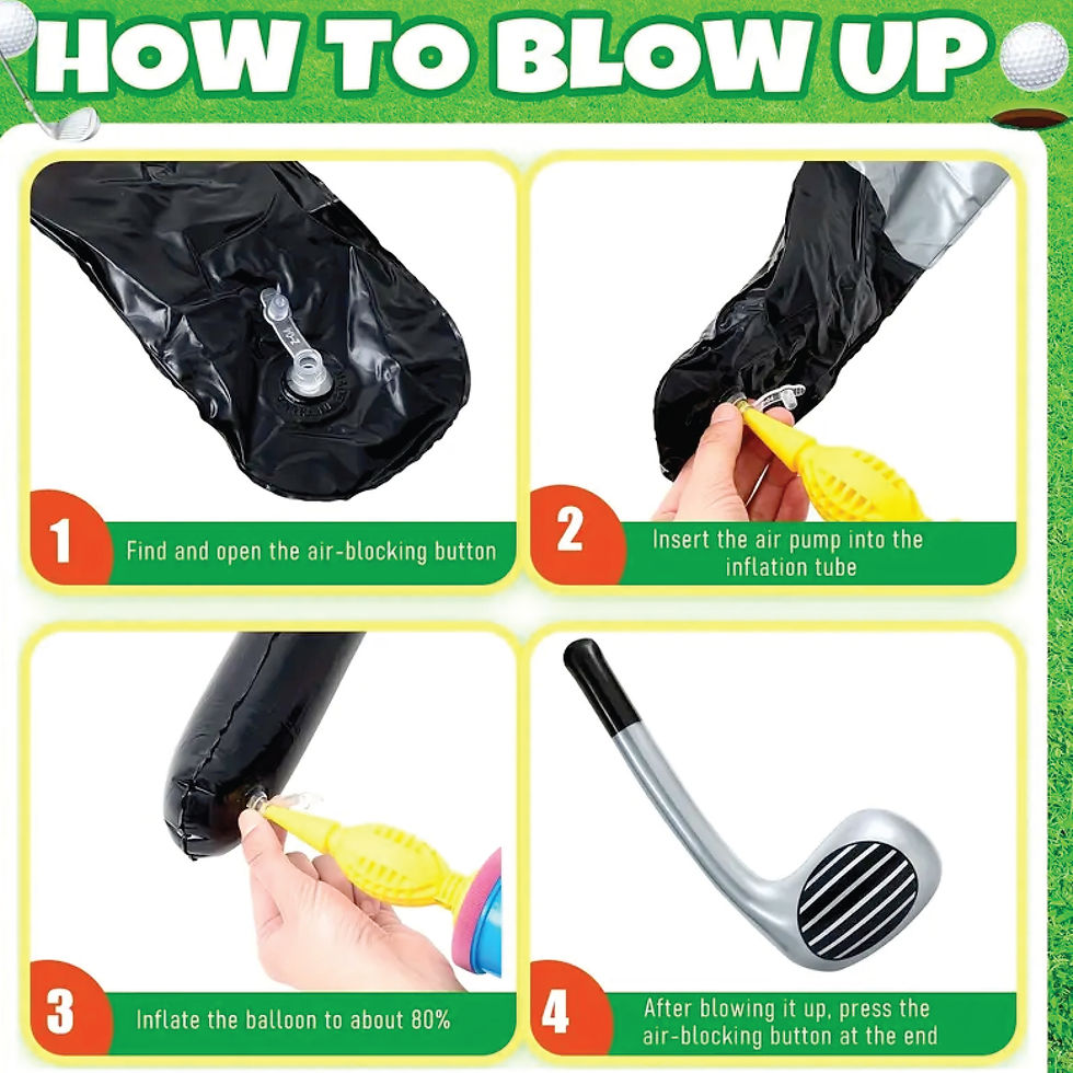 Thumbnail: Golf Balloon Set - Golf Party Balloon Set, Golf Party Supplies