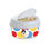Thumbnail: Multicolored Dotted Snow Princess 12 oz. Snack Container- Custom Snack Container