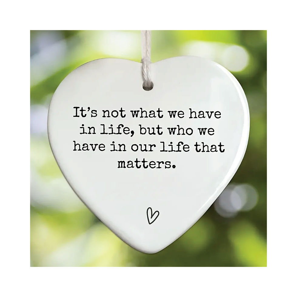 Friends Acrylic White Ornament, Teacher Gift, Best Friend Gift, Gift For Mom