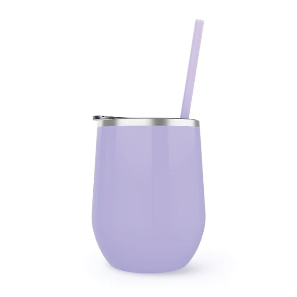 Thumbnail: 7 colors - 12 oz Tumbler, Travel Mug, Wine Tumbler, Stainless Steel Water Cup, B