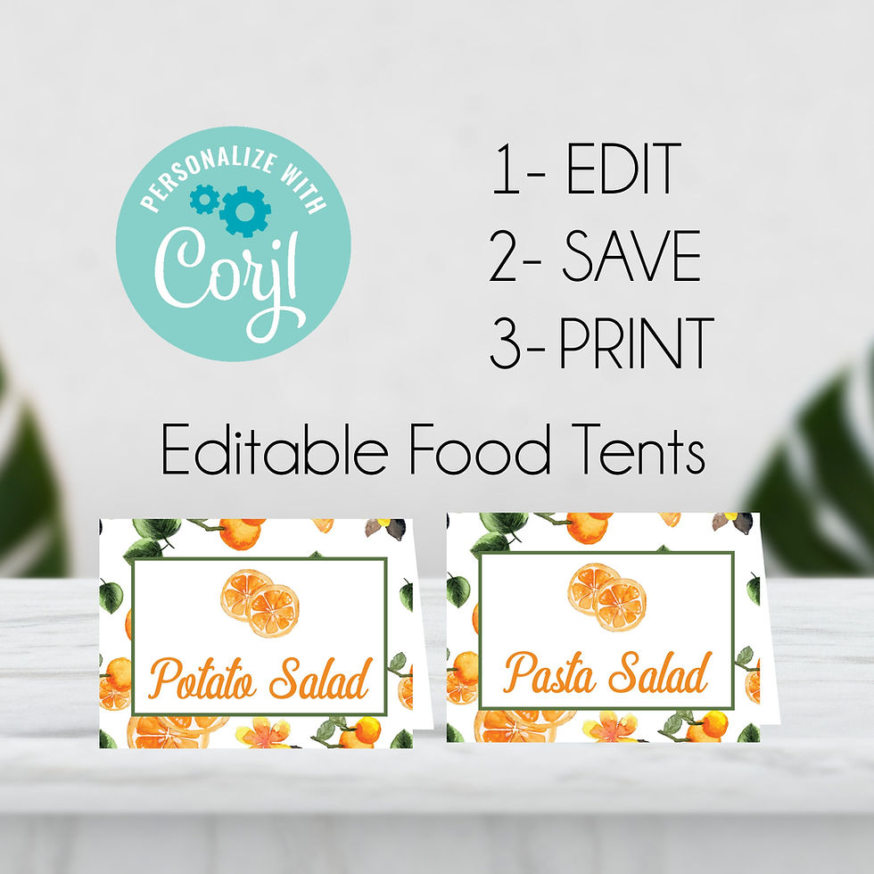 Thumbnail: EDITABLE Vintage Nautical Food Labels, Party Food Tents, Nautical Tent Cards, Na