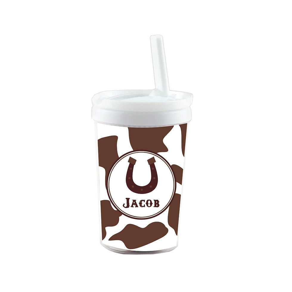 Horseshoe 10 oz. Tumbler Cup- Tumbler for Kids, Gifts for Toddlers, Kids Travel