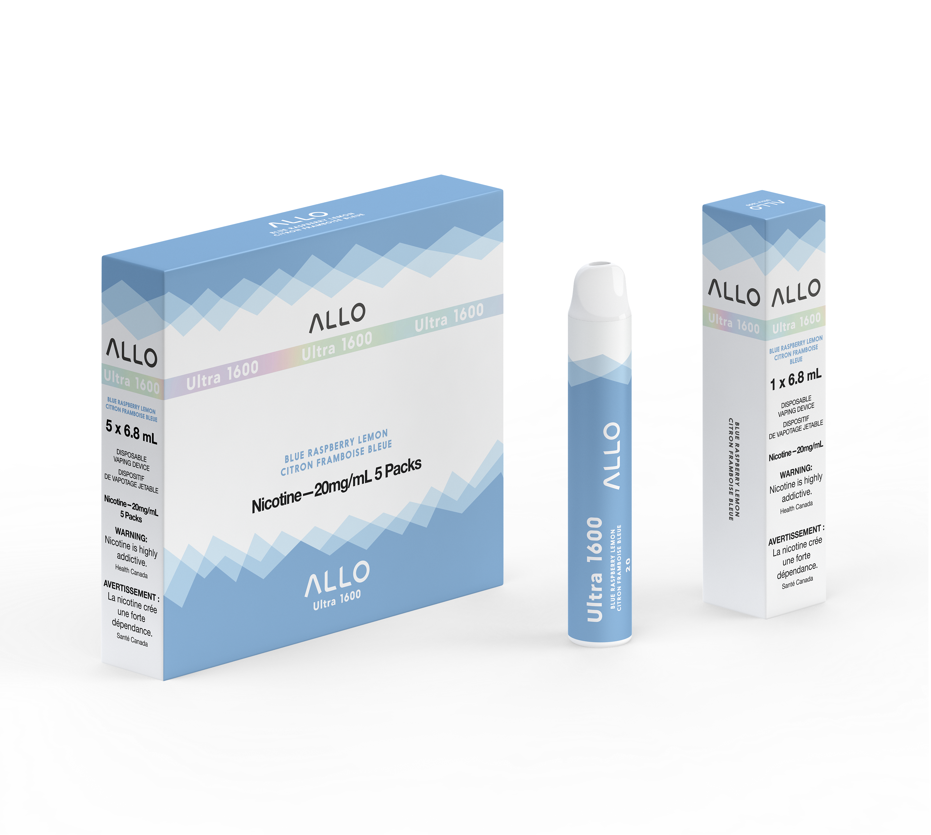 Allo Ultra 1600 - Blue Raspberry Lemon