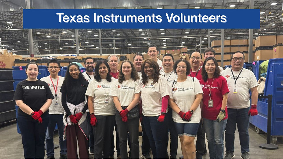 Texas Instruments Volunteers