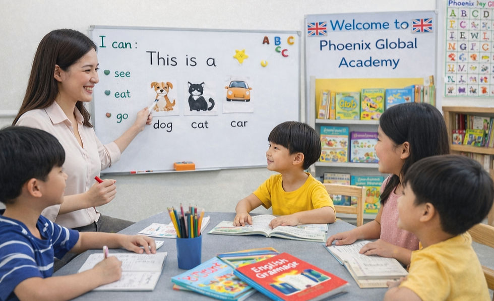 Unlocking English Skills: Programs at Phoenix Global Academy