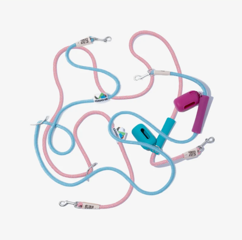 Clay Club - Clay Rope Lead - Hand-Free Dog Leash