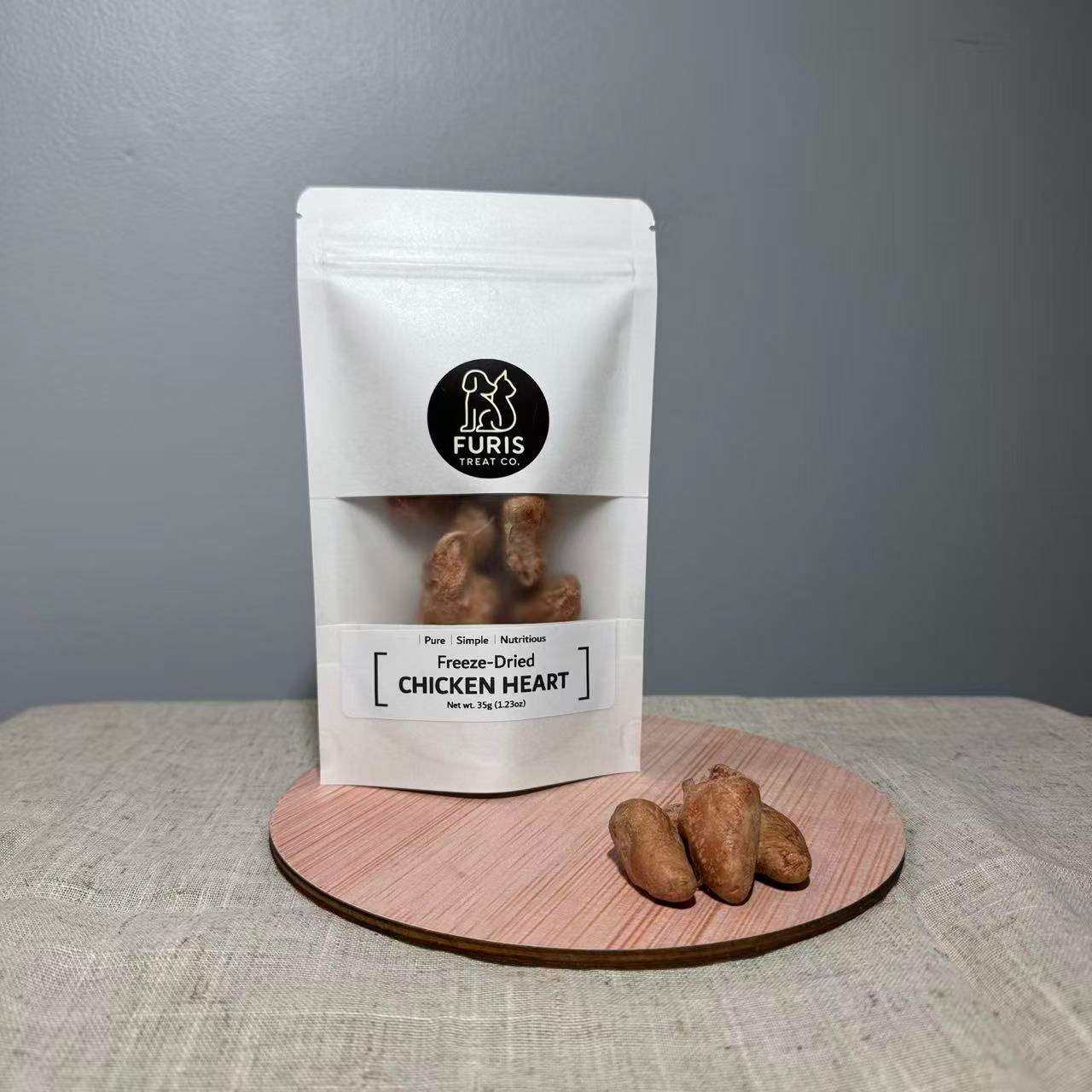 Freeze-Dried Chicken Heart