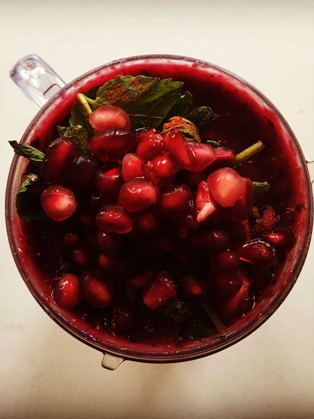 Rode bieten breakfast juice
