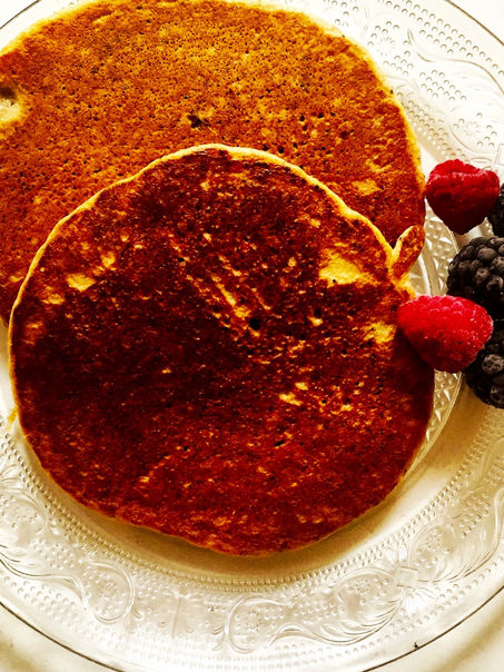 Banaan-quinoa pancakes