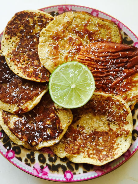 Banana - Lemon pancake