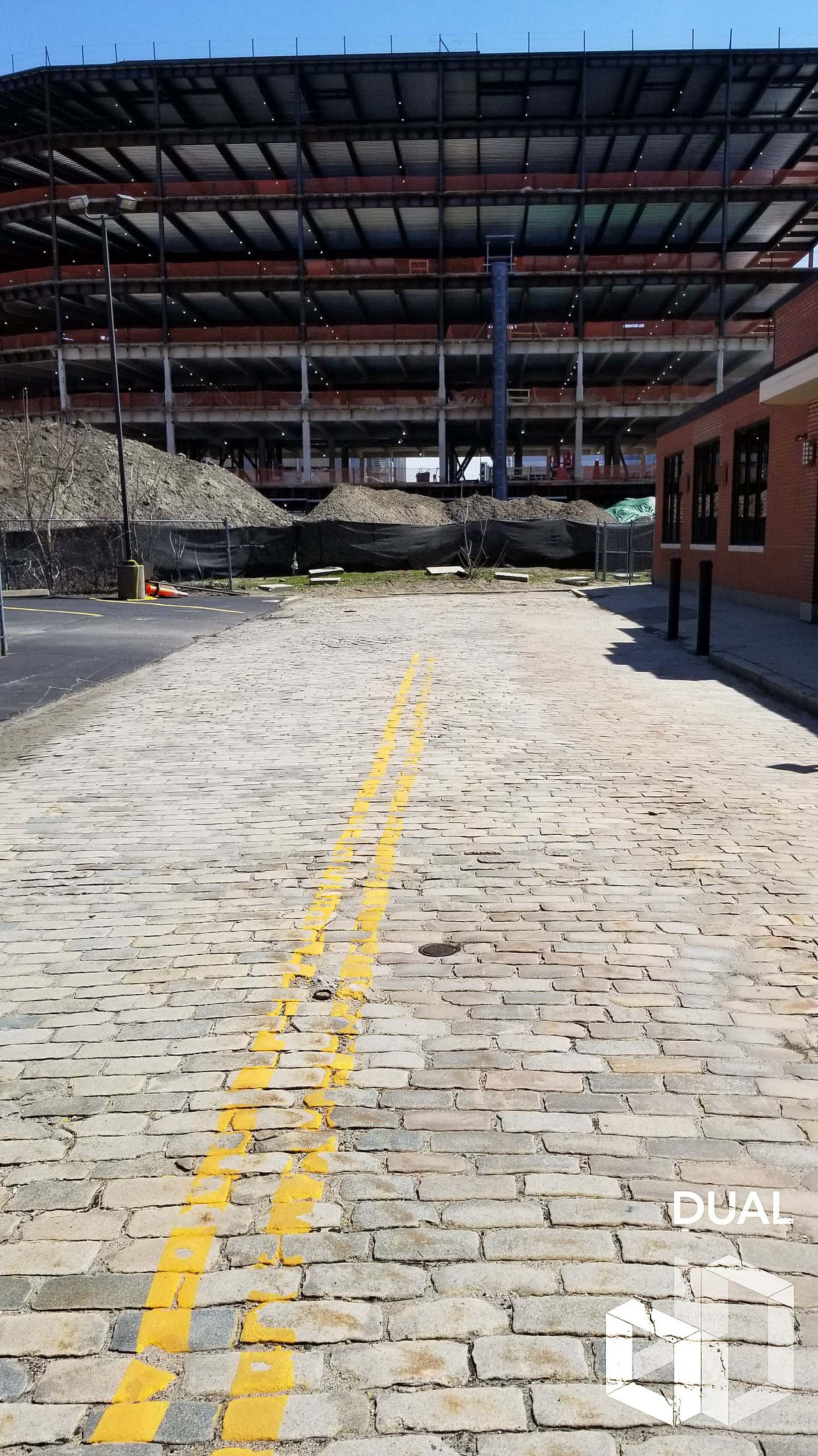 Eddy St. ends at the Wexford Parcel