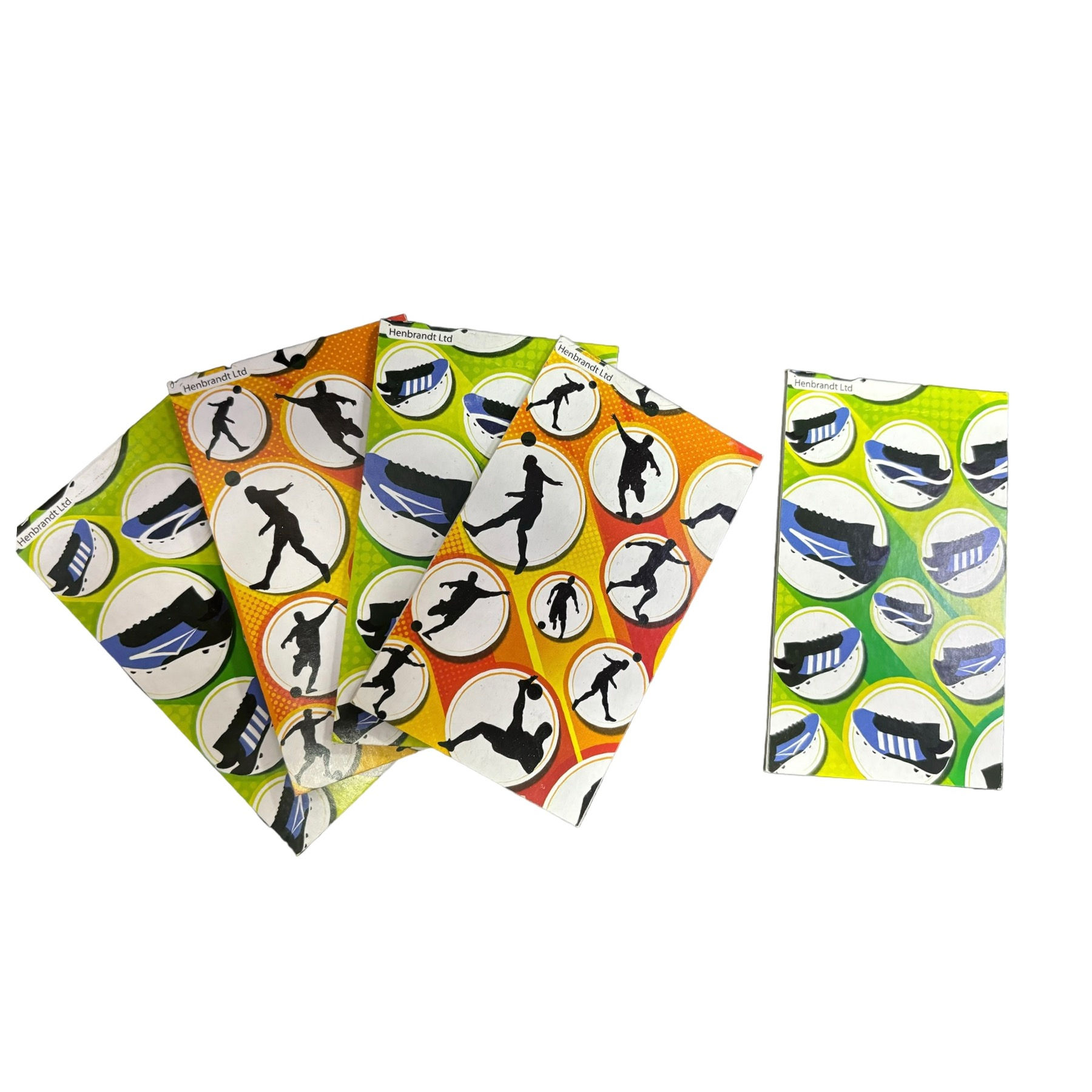 Football Mini Notebook Approx 9.5x5.5cm Each