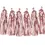 Thumbnail: Rose Gold Tassel Garland Kit 2 metre long 30 cm high 