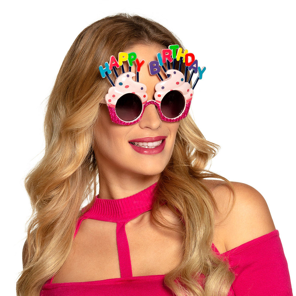 Happy Birthday Party glasses each 