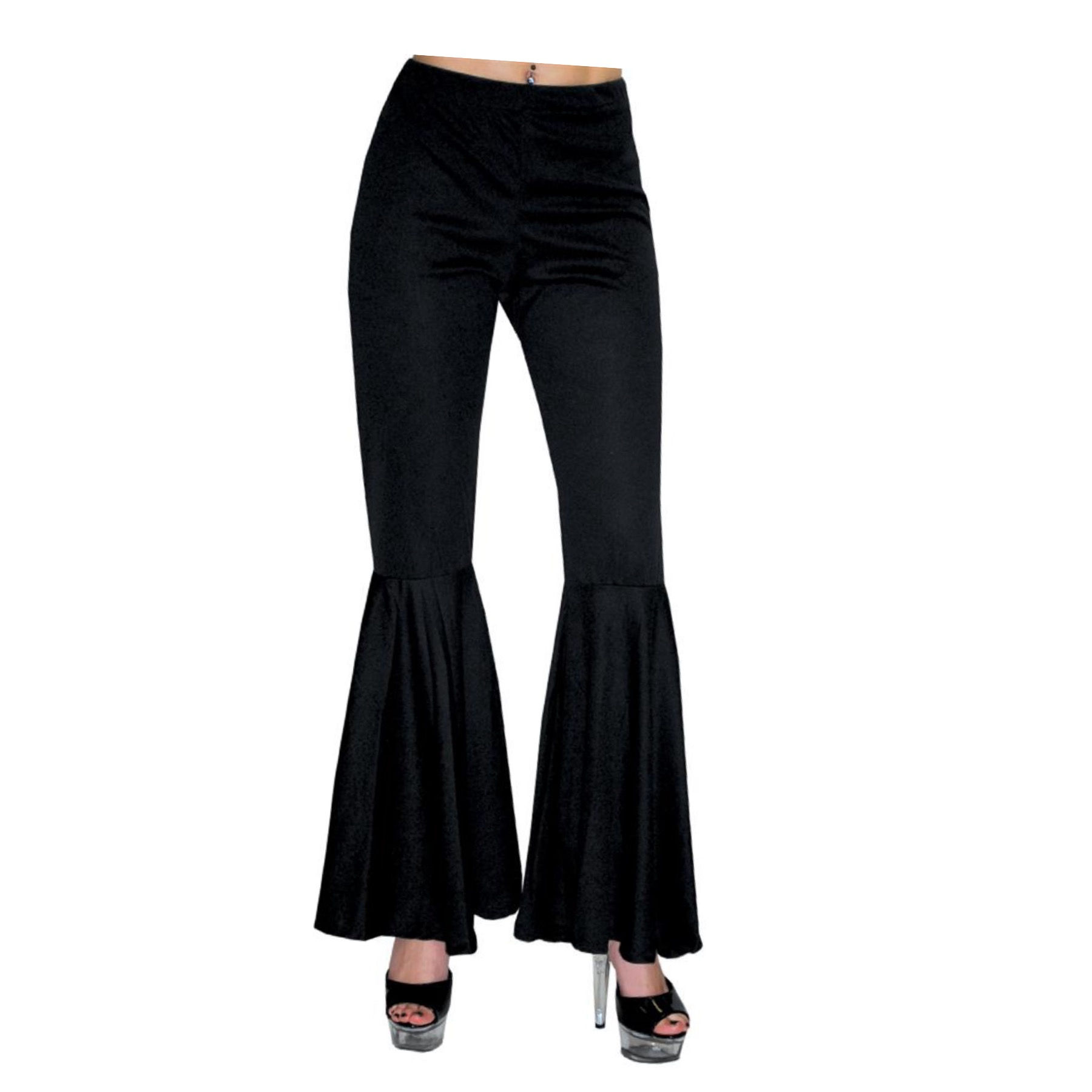Hippie Pants Black Woman Adults 