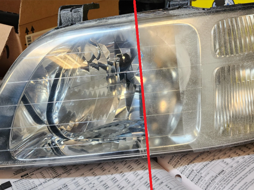 Limpia los faros del coche y déjalos como espejo con una NARANJA🍊