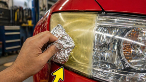 Así puedes dejar tus faros como de fábrica usando solo papel aluminio (sin gastar de más)
