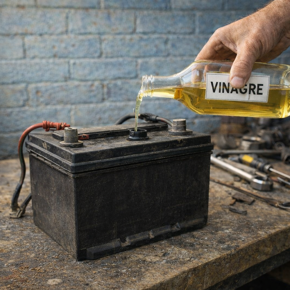 Revive tu batería de coche en segundos con este increíble truco poco conocido