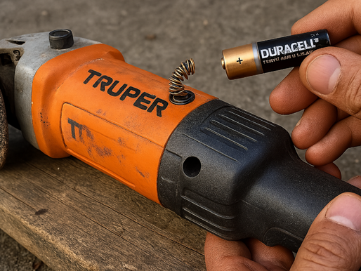 ⚠️ Los Fabricantes no quieren que sepas esto con una PILA USADA y la vieja AMOLADORA… 😱🔋 💡 