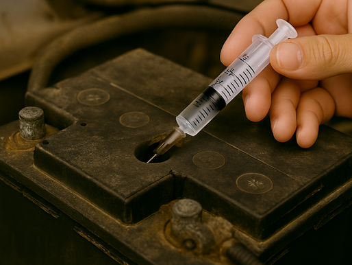 🔧⚡ Así reviven las baterías malogradas los mecánicos... y no te lo cuentan ⚡🔧