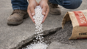 Repara concreto en minutos con Tecnopor el truco casero que sí funciona