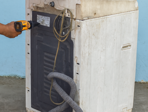 No volverás a tirar la vieja lavadora malograda al descubrir lo que realmente esconde por dentro